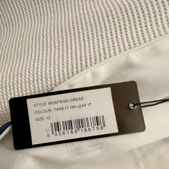 Paper London Montego Dress Color Take It Or Leaf It NWT Size 12 - Picture 7 of 9